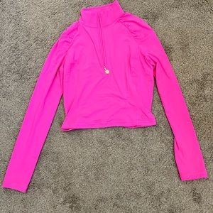 Lilly Pulitzer luxletic cropped jacket